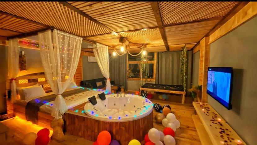ריזה Wooden Palace V.I.P Suit מראה חיצוני תמונה